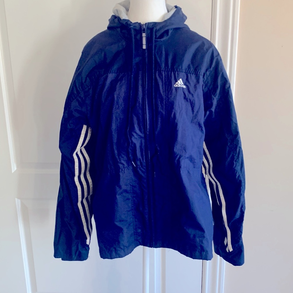Vintage Adidas windbreaker 3 stripes